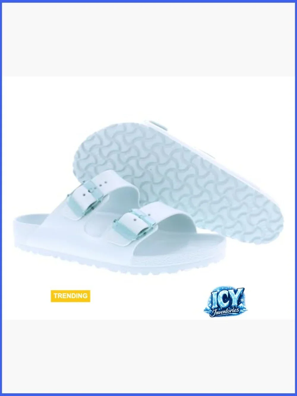 EVA Slide Sandals with Slingback Strap